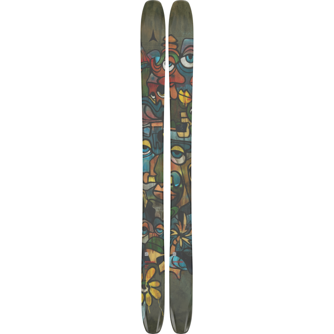 Set da ski freeride Atomic BENT 110 con attacchi