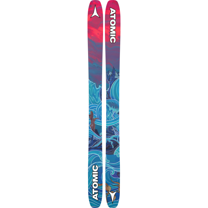 Set da ski freeride Atomic BENT 110 con attacchi