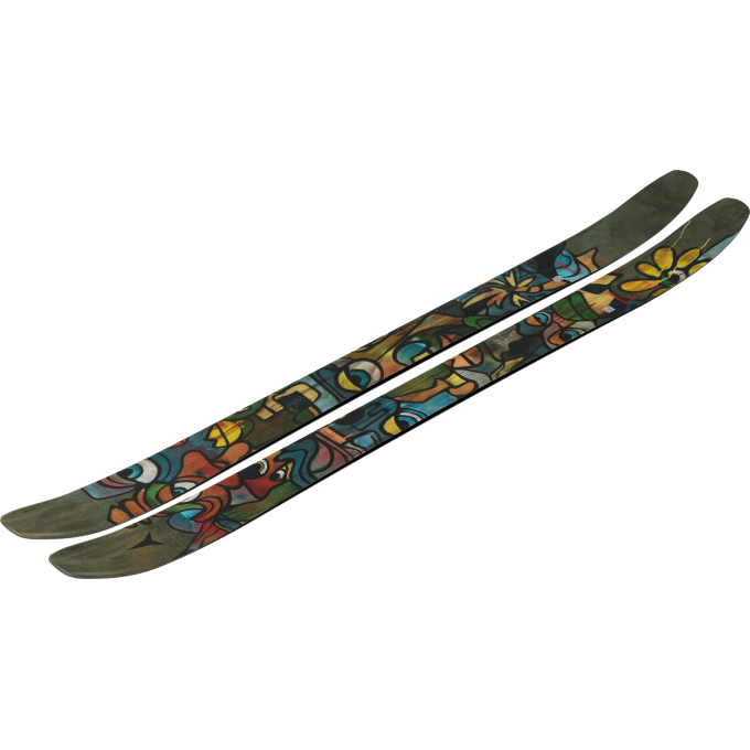 Skiset Atomic BENT 110 mit Bindungen