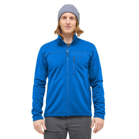 Häglofs ROSSON MID JACKET MEN Electric Blue hiking fleece jacket