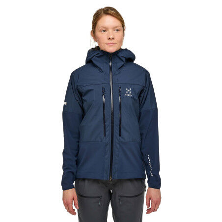Chaqueta de esquí de travesía para mujer Häglofs L.I.M HYBRID TOURING W
