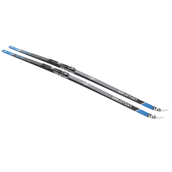 Salomon AEROX ESKIN Langlauf-Skiset + PROLINK ACCESS-Bindungen