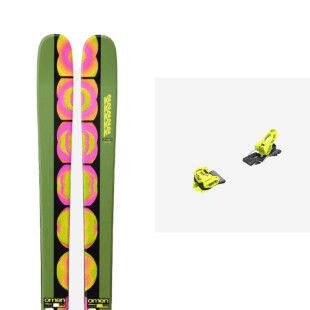 Pack of K2 OMEN 90 skis + bindings : Ski size - 169
