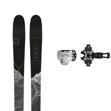Set da sci Majesty SUPERSCOUT CARBON + attacco : Dimensioni dello sci - 176