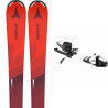 Set da sci Atomic REDSTER J2 100-120 + attacchi : Colore - Rosso, Dimensioni dello sci - 110
