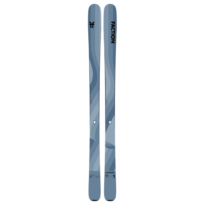 Freeride-Skiset Faction DANCER 1 mit Bindungen