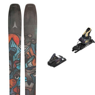 Packung Atomic BENT 100 Skiset + Bindungen : Größe der Skier - 179