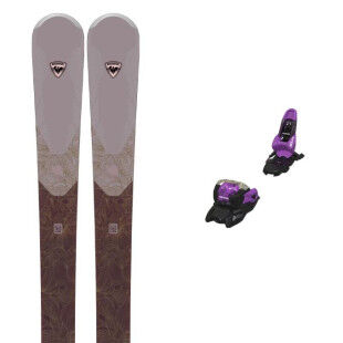 Pack of Rossignol Experience W 86 Basalt Open skis + bindings : Ski size - 157
