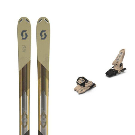 Pack of Scott PURE MISSION 98TI skis + bindings : Ski size - 177