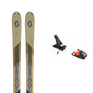 Pack de esquís Scott PURE MISSION 98TI + fijaciones : Talla de esquí - 177