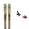 Skiset Scott PURE MISSION 98TI + Bindung : Größe der Skier - 177