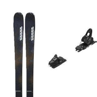 Pack de skis K2 MINDBENDER 85 + fix : Taille des skis - 163