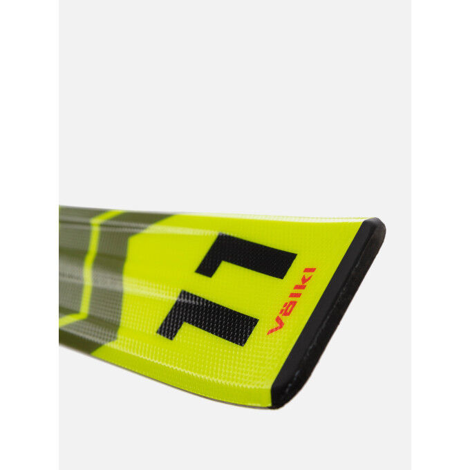 Pack de skis Völkl RACETIGER JR YELLOW+fix