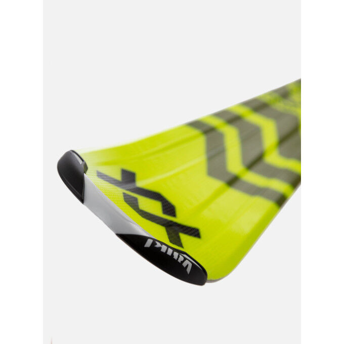 Pack de skis Völkl RACETIGER JR YELLOW+fix