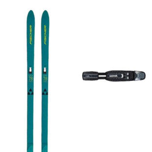 Ski pack Fischer TRAVERSE 78 CROWN + binding : Ski size - 169