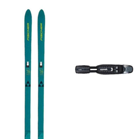 Set da sci Fischer TRAVERSE 78 CROWN + attacco : Dimensioni dello sci - 169