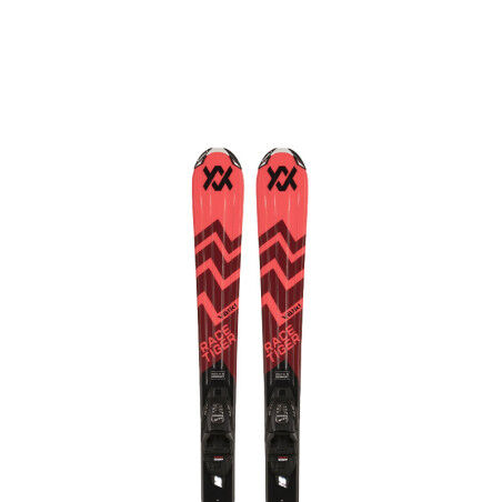 Völkl RACETIGER JR RED pack de esquí + fijación