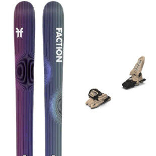 Pack de esquís Faction STUDIO 2 + fijaciones : Color - NONE, Talla de esquí - 183