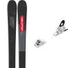ski pack Salomon N TNT Black/Grey/Red + binding : Ski size - 151