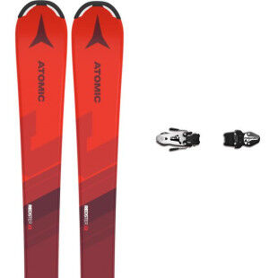 Set da sci Atomic REDSTER J2 100-120 + attacchi : Colore - Rosso, Dimensioni dello sci - 120