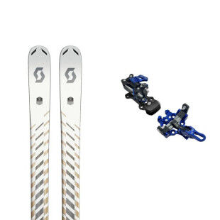 Pack de esquís Scott SUPERGUIDE 88 + fijación : Color - Blanco, Talla de esquí - 152