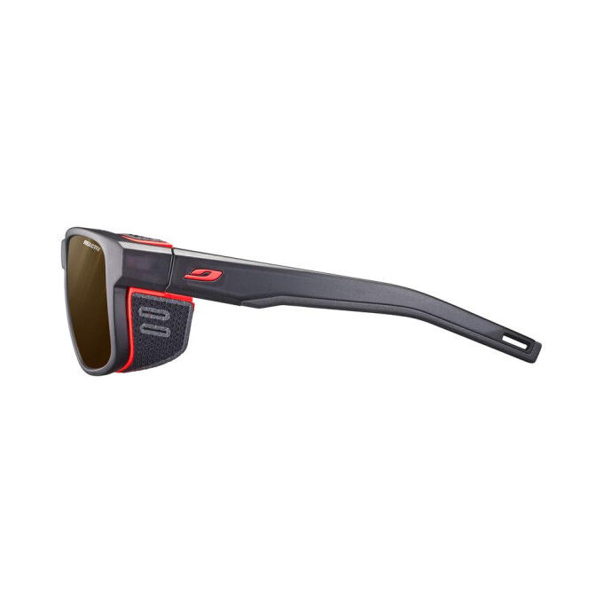 Julbo SHIELD M REACTIV 2-4 Sonnenbrille Schwarz/Orange