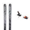 Pack of Rossignol BLACKOPS ESCAPER skis + bindings : Ski size - 164