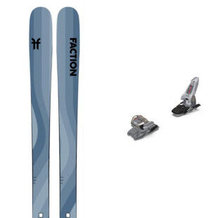 Set da sci Faction DANCER 1 + attacchi : Colore - Grigio, Dimensioni dello sci - 178