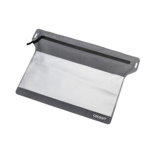 Cocoon ZIPPERED FLAT DOCUMENT BAG Grey/Black