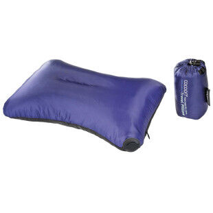 Oreiller de voyage Cocoon AIR-CORE PILLOW MICROLIGHT Black/Dark blue
