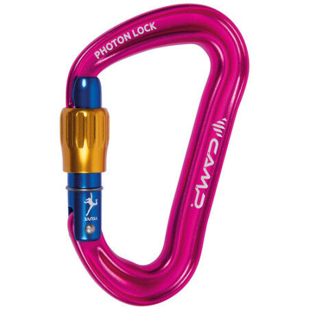 CAMP : mousquetons PHOTON LOCK JANJA - FUCHSIA