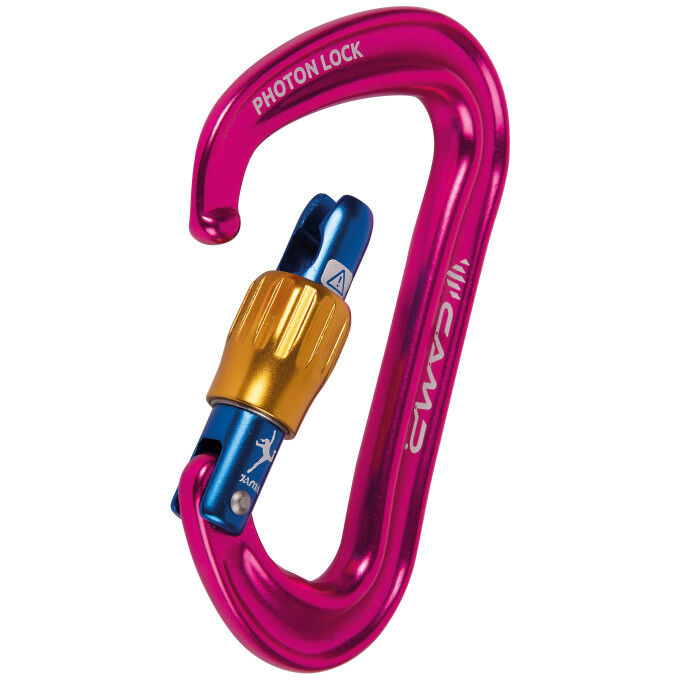 CAMP: moschettoni PHOTON LOCK JANJA - FUCHSIA