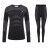Dare 2 Be IN THE ZONE B/L Black Women's First Layer Set
