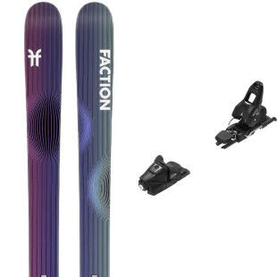 Pack of Faction STUDIO 2 skis + bindings : Colour - NONE, Ski size - 173
