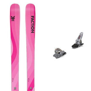 Skiset Faction DANCER 1 + Bindung : Farbe - Pink, Größe der Skier - 178