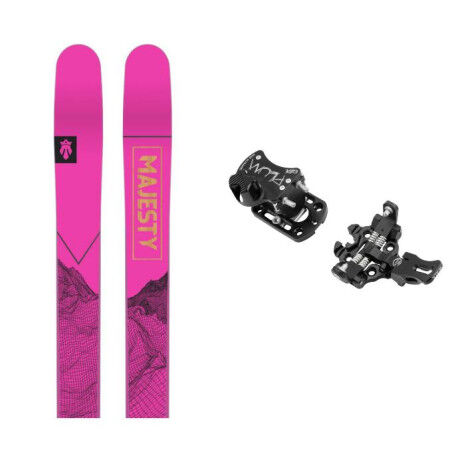 Set da sci Majesty SUPERPATROL + attacchi : Dimensioni dello sci - 185