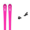 Skiset XO V7 pink white + Bindung : Farbe - PINK WHITE, Größe der Skier - 172