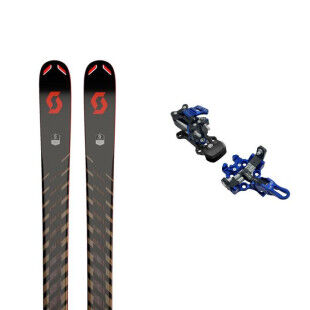 Pack of Scott SUPERGUIDE 88 skis + binding : Colour - Black, Ski size - 178