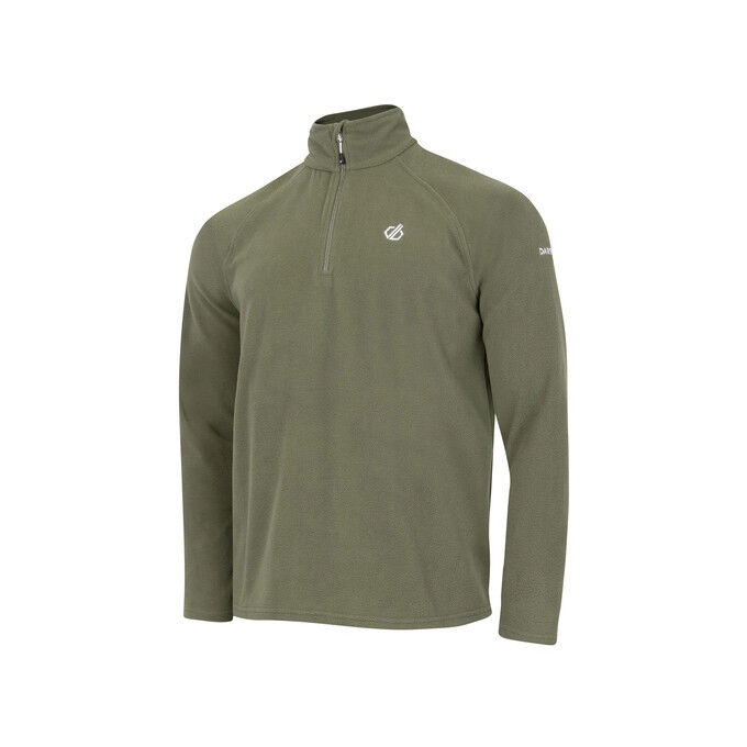 DARE2B Mens Freethink II Black Half Zip Fleece Top - View #3