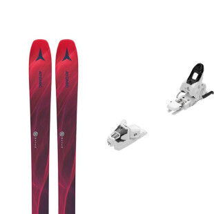 Pack de skis Atomic MAVEN 93 C + fix : Couleur - MAROON/BRIGHT RED, Taille des skis - 164