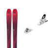 Set da sci Atomic MAVEN 93 C + attacchi : Colore - MARRONE/ROSSO VIVO, Dimensioni dello sci - 164