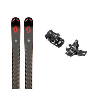 Pack de esquís Scott SUPERGUIDE 88 + fijación : Color - Negro, Talla de esquí - 173