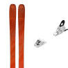 Pack de esquís Blizzard RUSTLER 9 (FLAT) Naranja + fijaciones : Color - Naranja, Talla de esquí - 174
