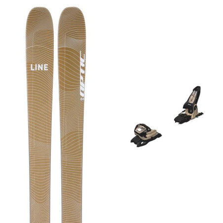Line OPTIC 88 ski pack + binding : Ski size - 170