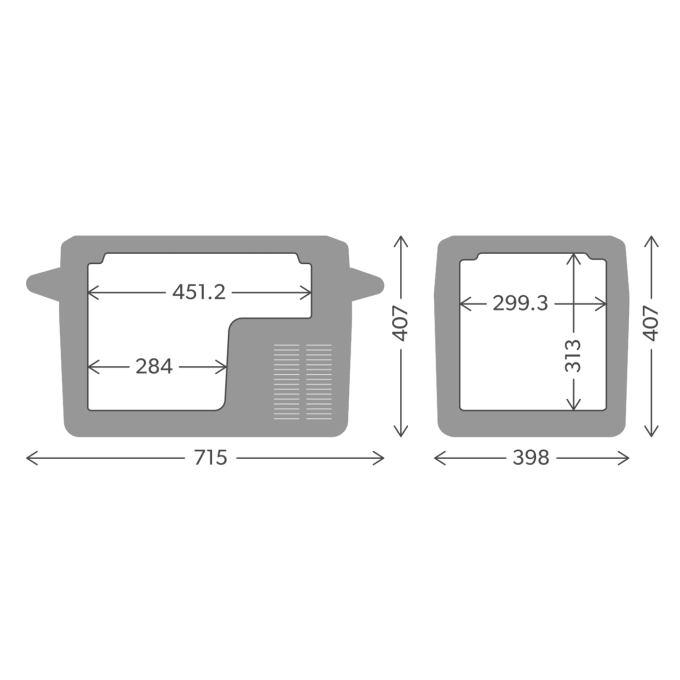 Glacière portable à compression Dometic CFF35