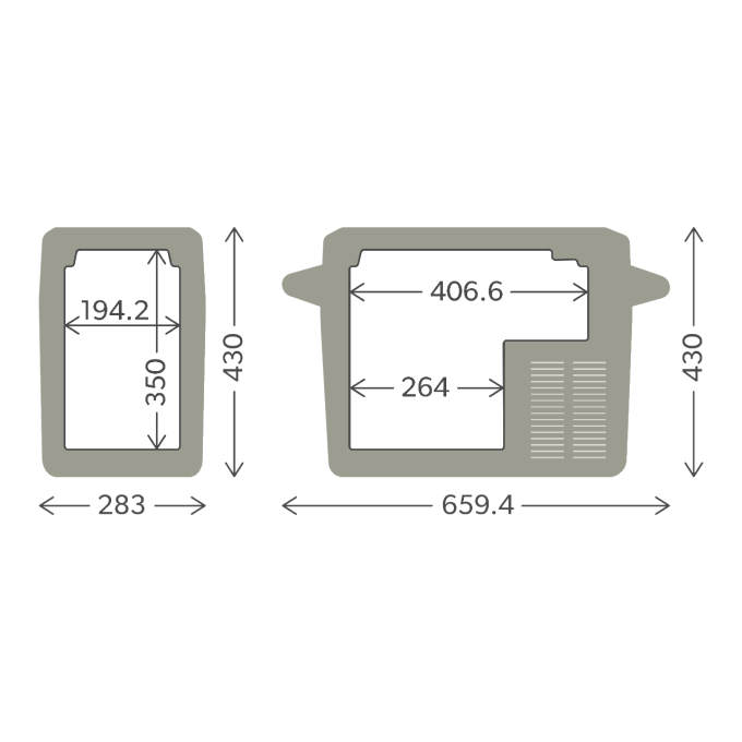 Nevera portátil de compresión Dometic CFF20