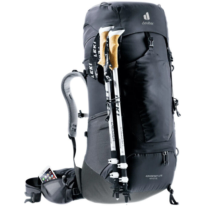 Deuter : zaino da trekking da donna AIRCONTACT LITE 45 + 10 SL