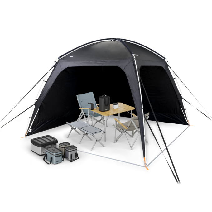 backpacking zelt GOALPINE Zelt fr 1 groe Personen Ultraleicht Wasserdicht Braun