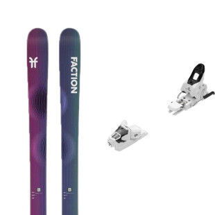 Pack de esquís Faction STUDIO 1 + fijaciones : Color - Unicolor, Talla de esquí - 178