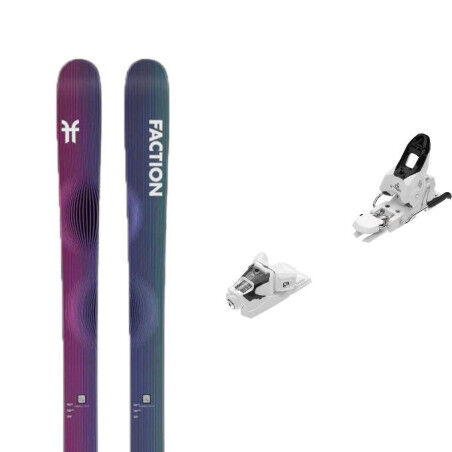 Pack de esquís Faction STUDIO 1 + fijaciones : Color - Unicolor, Talla de esquí - 178